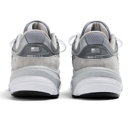 New Balance Made in USA 990 v6 Running Shoe (Men) - Grey/Grey Athletic - Running - Stability - The Heel Shoe Fitters