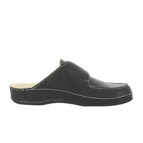 Vital Backless Clog Unisex Black The Heel Shoe Fitters
