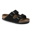 Birkenstock Arizona Soft Footbed Suede Slide Sandal (Unisex) Sandal - Slide - The Heel Shoe Fitters