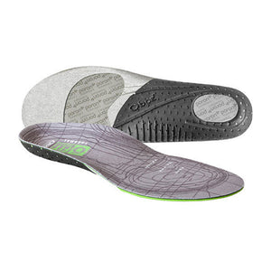 Oboz O FIT Insole Plus Thermal Medium Arch (Unisex) - Grey Orthotics - Full Length - Neutral - The Heel Shoe Fitters