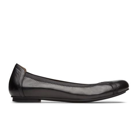 Vionic Caroll Ballet Flat (Women) - Black Dress-Casual - Flats - The Heel Shoe Fitters