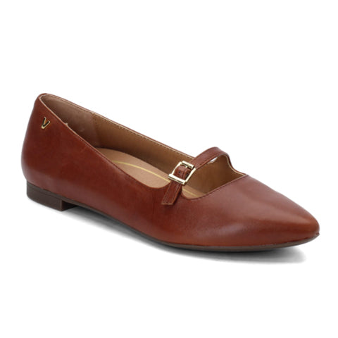 Vionic Delilah Flats (Women) - Mocha Dress-Casual - Flats - The Heel Shoe Fitters