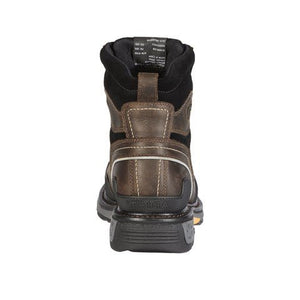 Ariat OverDrive 6" Composite Toe (Men) - Dark Brown Boots - Work - 6" - Composite Toe - The Heel Shoe Fitters