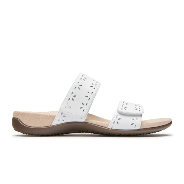 Vionic Randi II Slide Sandal (Women) - White Sandals - Slide - The Heel Shoe Fitters