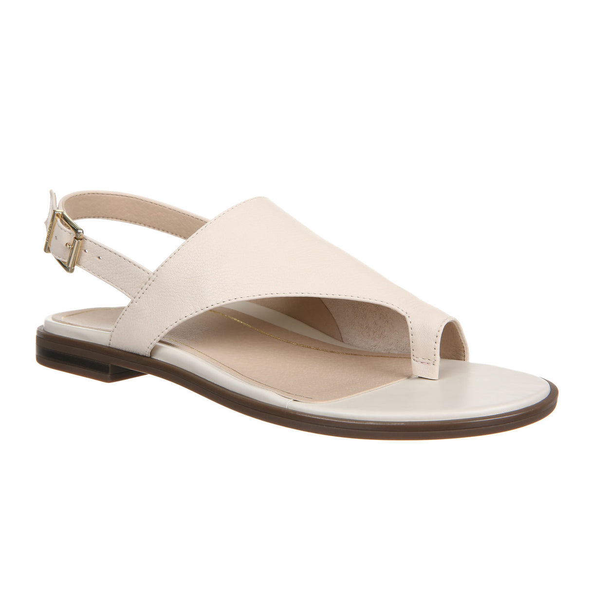 Vionic Ella Thong Sandal (Women) - Cream Sandals - Backstrap - The Heel Shoe Fitters