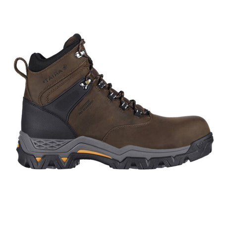 Ariat Workhog Trek 6" Waterproof Composite Toe Work Boot (Men) - Oily Distressed Brown Boots - Work - 6 Inch - The Heel Shoe Fitters