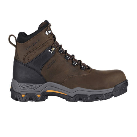 Ariat Workhog Trek 6" Waterproof Composite Toe Work Boot (Men) - Oily Distressed Brown Boots - Work - 6" - Composite Toe - The Heel Shoe Fitters