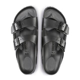 Birkenstock Arizona EVA Narrow Slide Sandal (Women) - Metallic Anthracite Sandals - Slide - The Heel Shoe Fitters