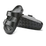 Birkenstock Arizona EVA Narrow Slide Sandal (Women) - Metallic Anthracite Sandals - Slide - The Heel Shoe Fitters