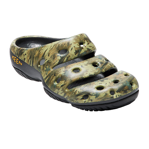 Keen Yogui Arts Slide (Men) - Camo Green Sandals - Slide - The Heel Shoe Fitters