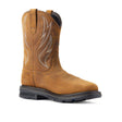 Ariat Sierra Shock Shield Waterproof Steel Toe Western Work Boot (Men) - Distressed Brown Boots - Fashion - Mid - The Heel Shoe Fitters