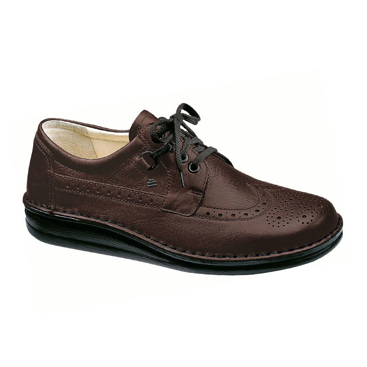 Finn Comfort York Lace Up (Men) - Brown Dress-Casual - Lace Ups - The Heel Shoe Fitters