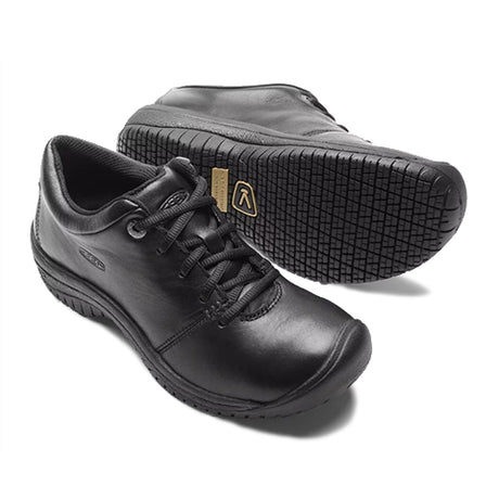 Keen Utility PTC Oxford Work Shoe (Women) - Black Boots - Work - Low - The Heel Shoe Fitters