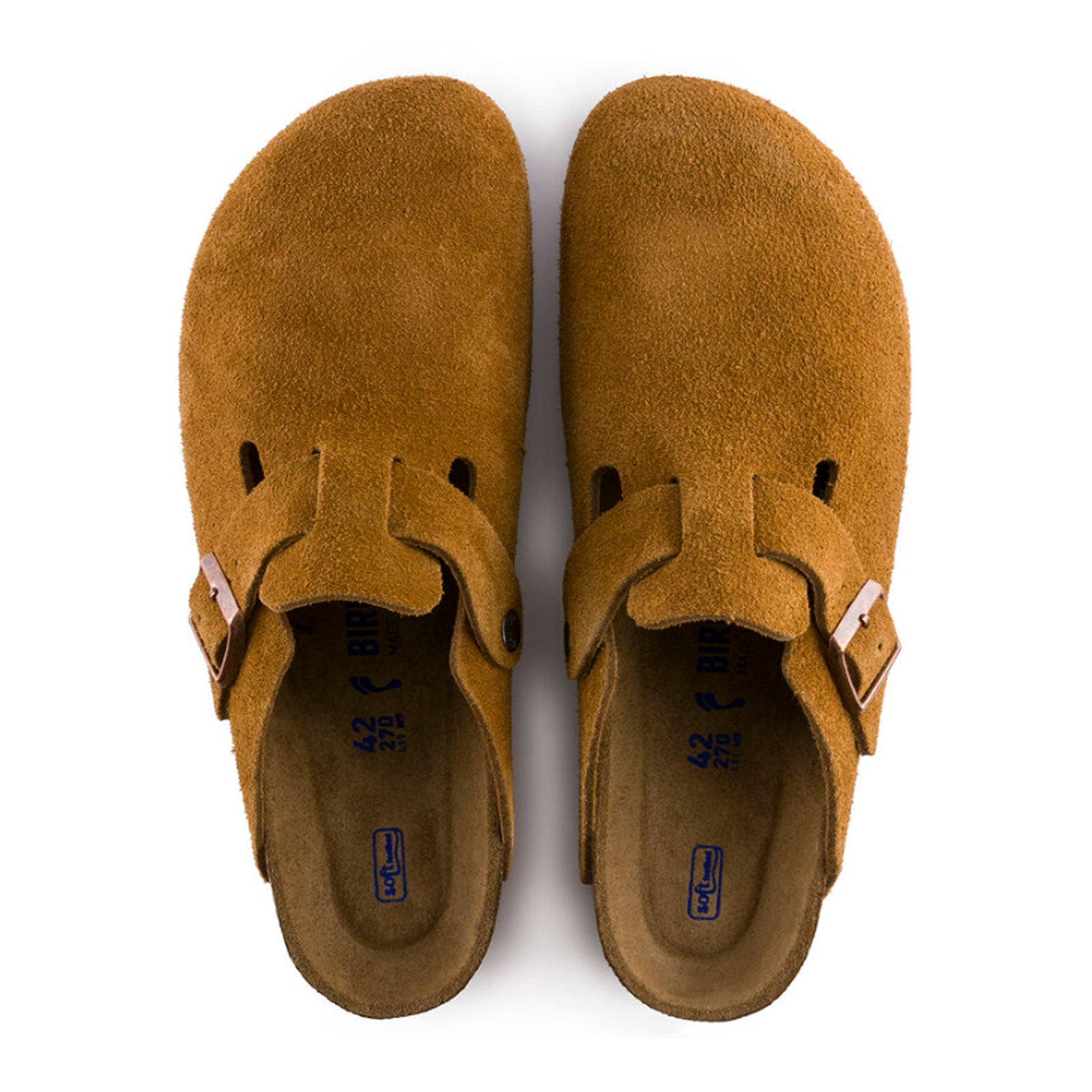 Birkenstock Boston Soft Footbed Clog (Men) - Mink Suede – The Heel