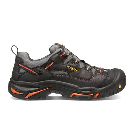 Keen Utility Braddock Low Steel Toe Work Shoe (Men) - Black/Bossa Nova Boots - Work - Low - Steel Toe - The Heel Shoe Fitters