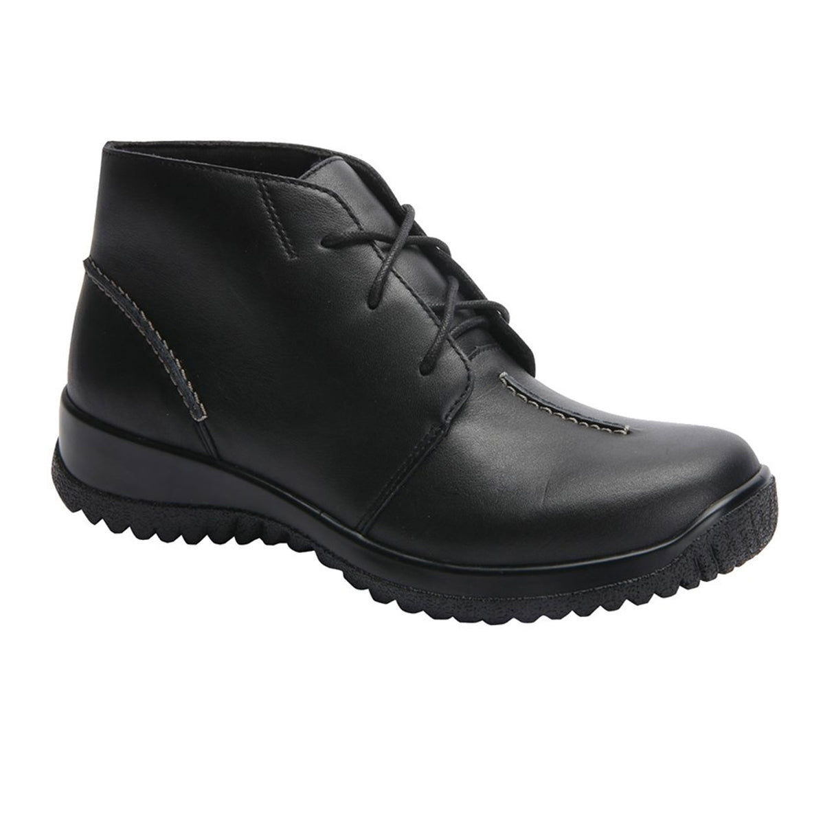 Drew Krista Boot (Women) - Black Leather Boots - Fashion - Ankle Boot - The Heel Shoe Fitters