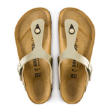 Birkenstock Gizeh Birko-Flor Thong Sandal (Women) - Gold Sandals - Thong - The Heel Shoe Fitters