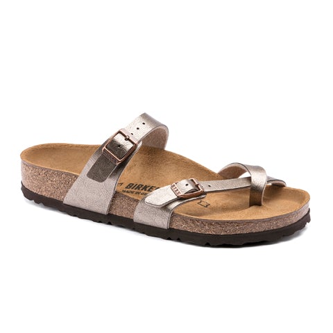 Birkenstock Mayari Birko-Flor Thong Sandal (Women) - Graceful Taupe Sandals - Thong - The Heel Shoe Fitters