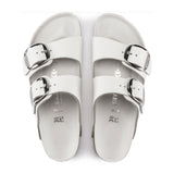 Birkenstock Arizona Big Buckle Slide Sandal (Women) - White Smooth Leather Sandals - Slide - The Heel Shoe Fitters