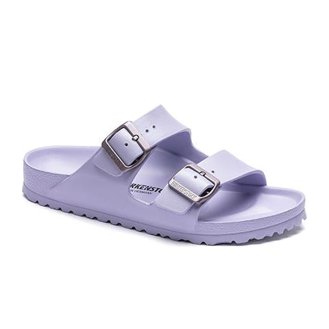 Birkenstock Arizona EVA Narrow Slide Sandal (Women) - Purple Fog Sandals - Slide - The Heel Shoe Fitters