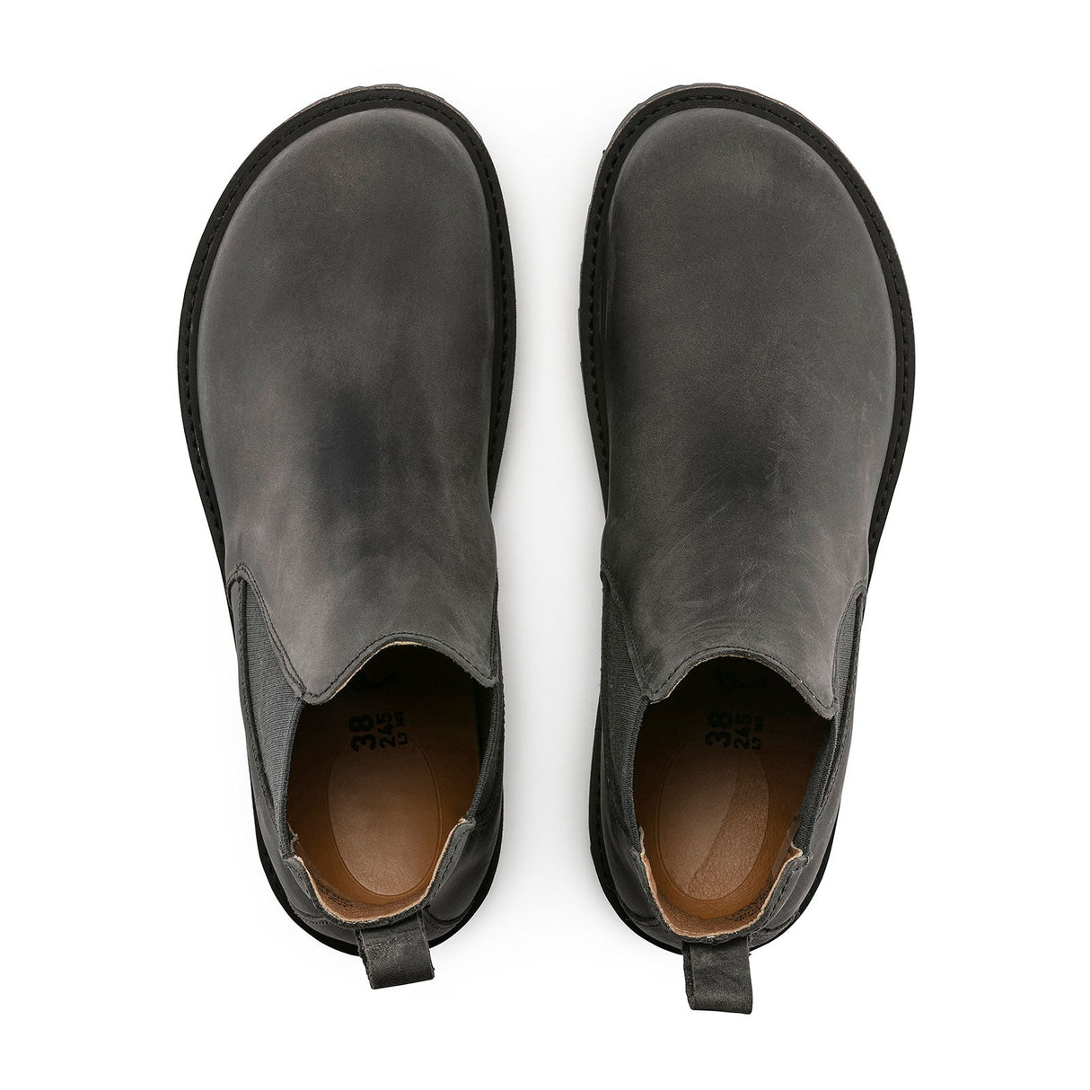 Birkenstock Stalon Narrow Chelsea Boot (Women) - Graphite Oiled Leather Boots - Fashion - Chelsea - The Heel Shoe Fitters