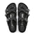 Birkenstock Franca Hex Narrow Slide Sandal (Women) - Black Oiled Leather Sandals - Slide - The Heel Shoe Fitters