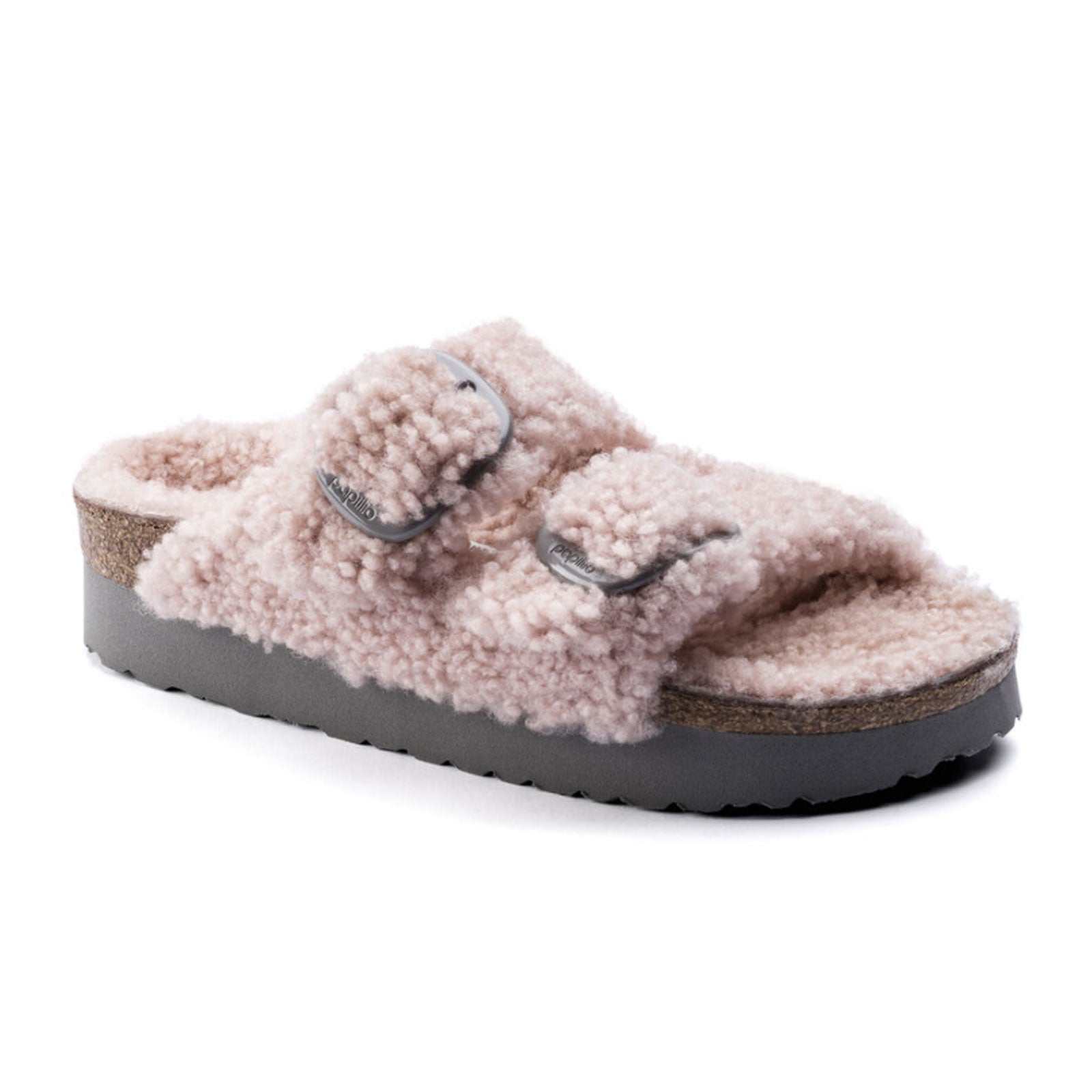 Birkenstock Arizona Big Buckle Narrow Platform Sandal (Women) - Teddy  Crystal Rose Shearling