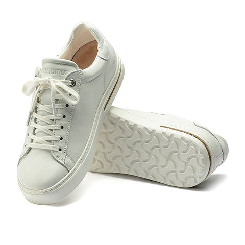 Narrow store white sneakers