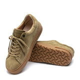 Birkenstock Bend Low Narrow Sneaker (Women) - Faded Khaki Suede Dress-Casual - Sneakers - The Heel Shoe Fitters
