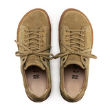 Birkenstock Bend Low Narrow Sneaker (Women) - Faded Khaki Suede Dress-Casual - Sneakers - The Heel Shoe Fitters