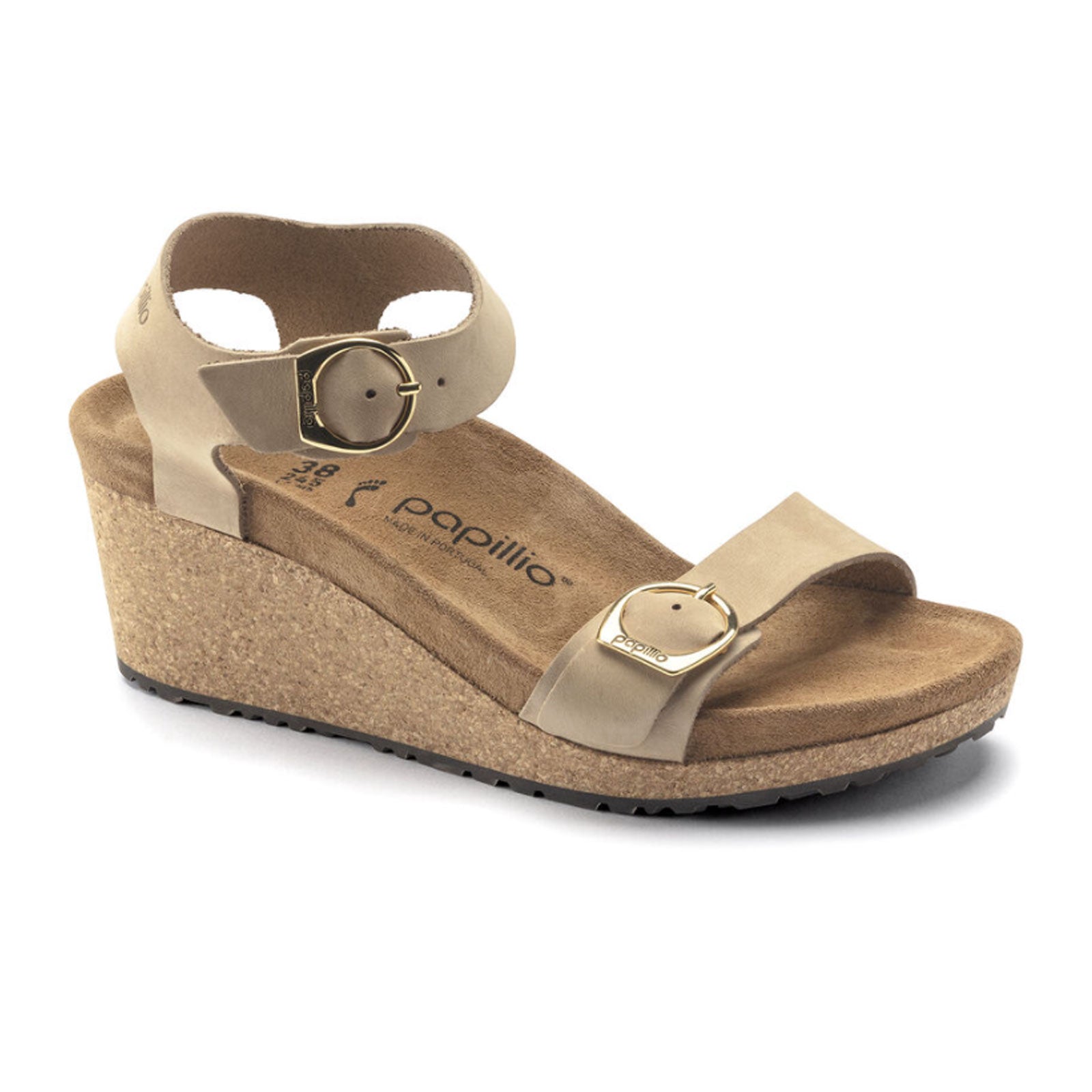 Birkenstock Soley Ring Buckle Narrow Women Sandcastle The