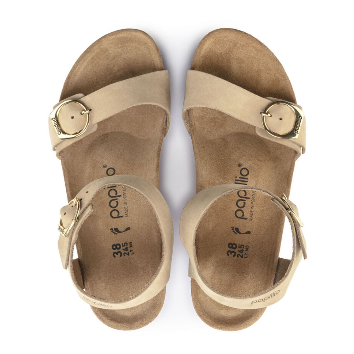 Birkenstock Soley Ring-Buckle Narrow (Women) - Sandcastle Sandals - Heel/Wedge - The Heel Shoe Fitters