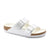 Birkenstock Arizona Birko-Flor Narrow Slide Sandal (Women) - White/White Sandals - Slide - The Heel Shoe Fitters