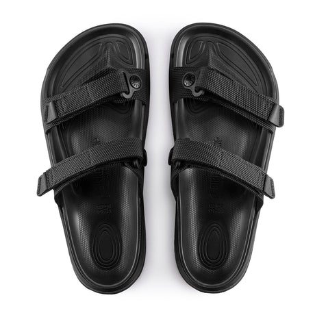 Birkenstock Sahara Slide Sandal (Women) - Black Birko-Flor Futura Sandals - Slide - The Heel Shoe Fitters