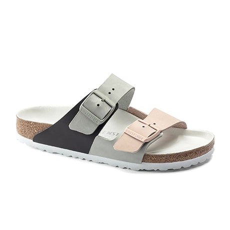 Birkenstock Arizona Split Hex Sandal (Women) - Mineral/Light Rose Sandals - Slide - The Heel Shoe Fitters