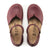 Birkenstock Mary Ring-Buckle Narrow Wedge Sandal (Women) - Wine Sandals - Wedge - The Heel Shoe Fitters