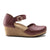 Birkenstock Mary Ring-Buckle Narrow Wedge Sandal (Women) - Wine Sandals - Wedge - The Heel Shoe Fitters