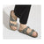 Birkenstock Sydney Vegan Birko-Flor Narrow Slide Sandal (Women) - Magical Flower Dark Teal Sandals - Slide - The Heel Shoe Fitters