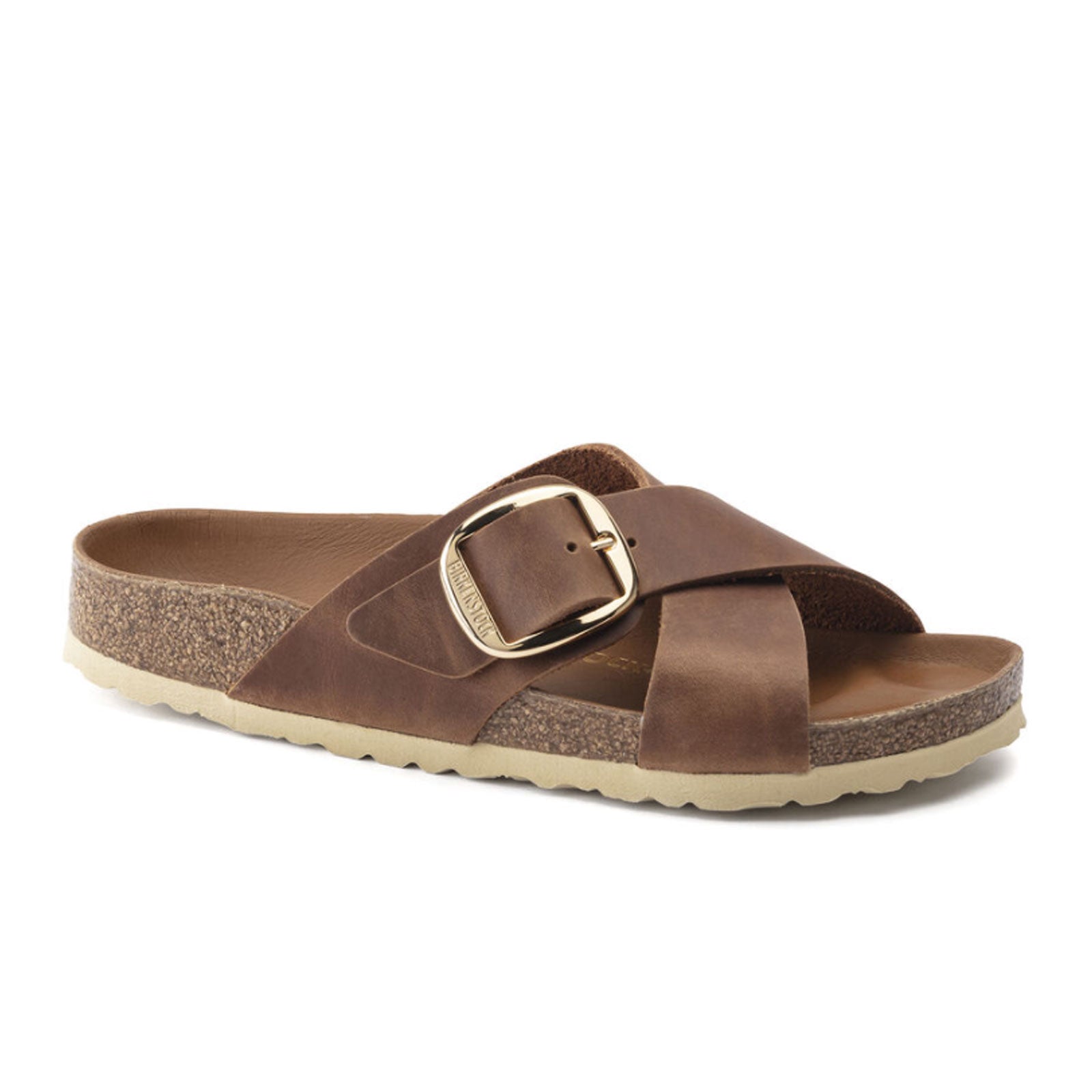 Birkenstock madrid big store buckle cognac 41