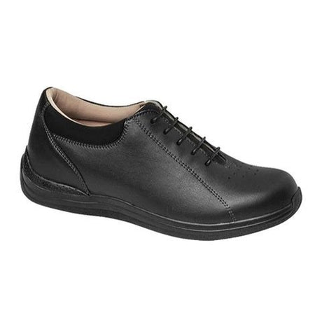 Drew Tulip Lace Up (Women) - Black Leather Dress-Casual - Lace Ups - The Heel Shoe Fitters