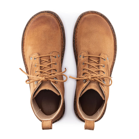 Birkenstock Bryson Boot (Women) - Cashew Suede Boots - Fashion - Mid Boot - The Heel Shoe Fitters