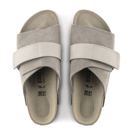 Birkenstock Kyoto Slide Sandal (Men) - Stone Coin Sandals - Slide - The Heel Shoe Fitters