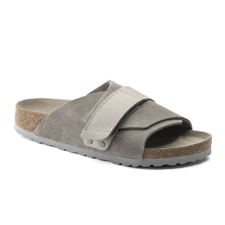 Birkenstock Kyoto Slide Sandal (Men) - Stone Coin Sandals - Slide - The Heel Shoe Fitters