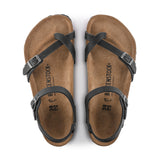 Birkenstock Taormina Backstrap Sandal (Women) - Black Oiled Leather Sandals - Backstrap - The Heel Shoe Fitters