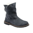 Birkenstock Uppsala Shearling Mid Boot (Women) - Graphite/Natural Boots - Fashion - Mid Boot - The Heel Shoe Fitters