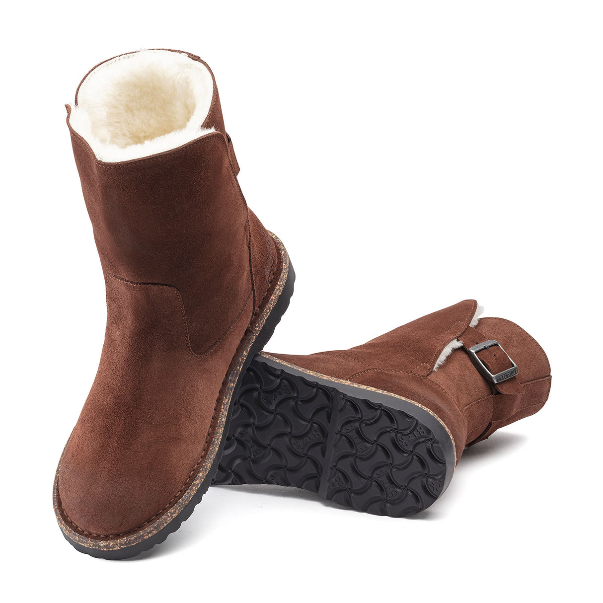 Birkenstock Uppsala Shearling Boot (Women) - Espresso Boots - Fashion - Mid Boot - The Heel Shoe Fitters