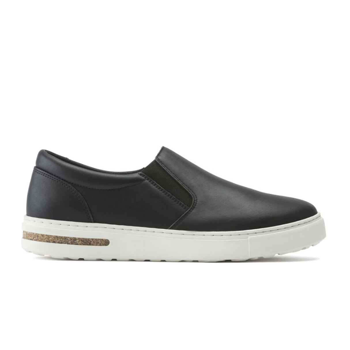 Birkenstock Oswego Narrow Slip On Sneaker (Women) - Black Leather Dress-Casual - Sneakers - The Heel Shoe Fitters