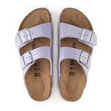 Birkenstock Arizona Slide Sandal (Women) - Purple Fog Patent Birko-Flor Sandals - Slide - The Heel Shoe Fitters