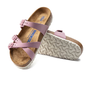 Birkenstock Franca Soft Footbed Slide Sandal (Women) - Orchid Sandals - Slide - The Heel Shoe Fitters