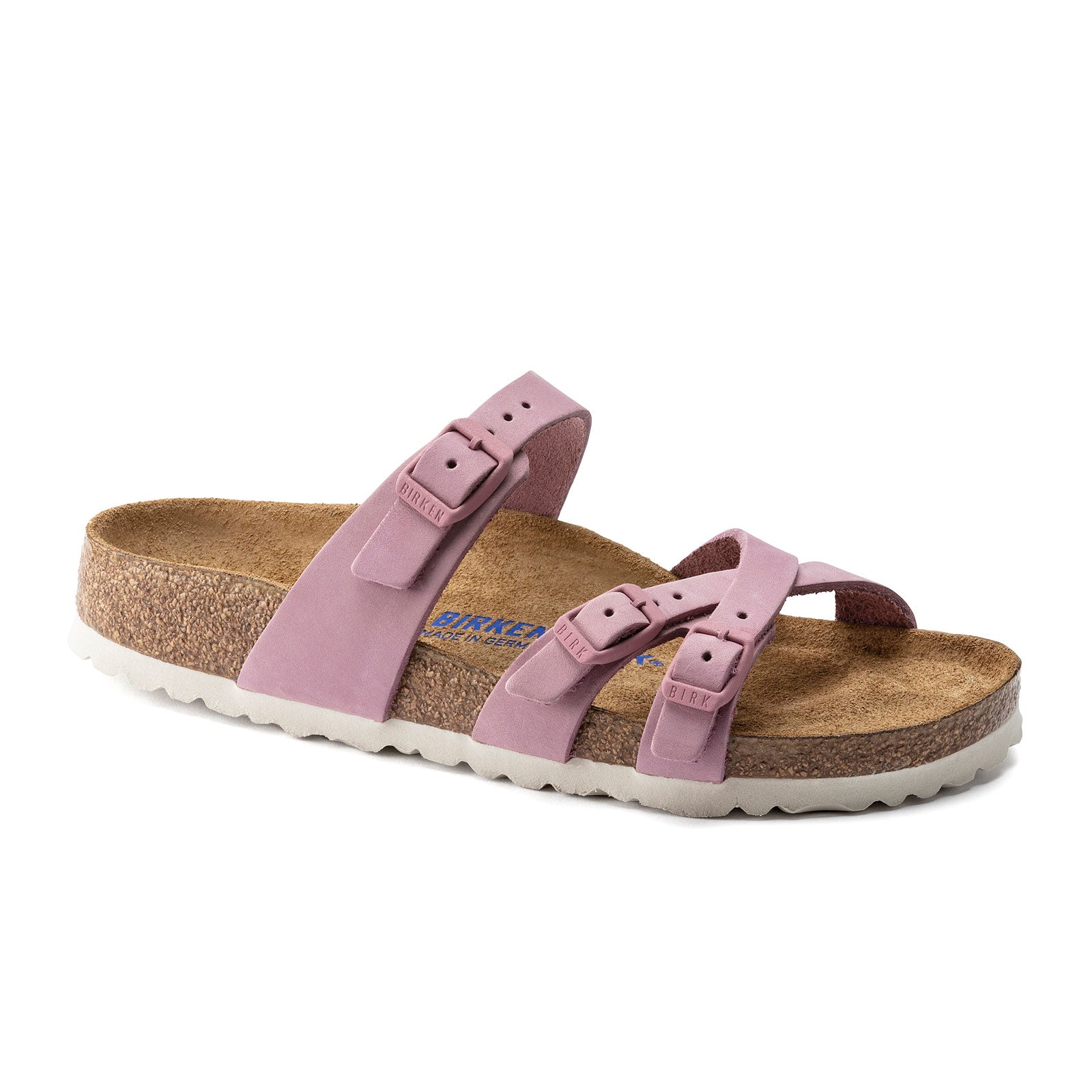 Birkenstock Franca Soft Footbed Slide Sandal (Women) - Orchid Sandals - Slide - The Heel Shoe Fitters